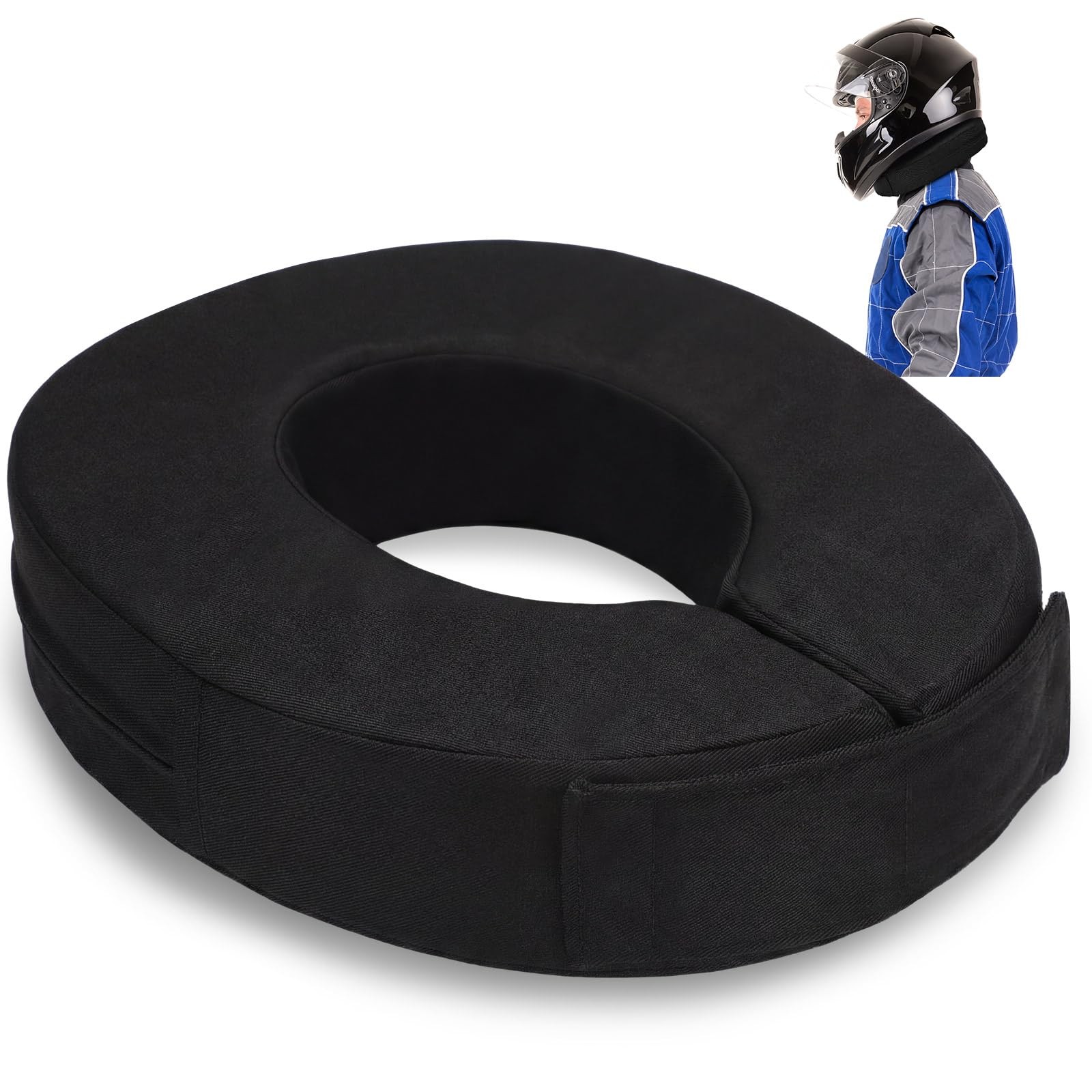 Briwooody Racing Neck Collar Brace Black