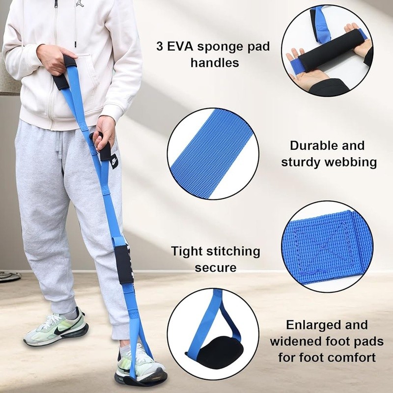 Leg Lifter Strap Hip Replacement Mobility Assistance Rehabilitation Tool New