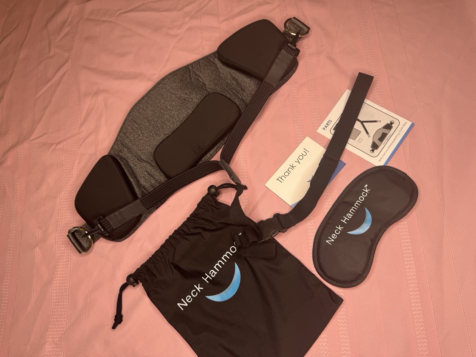 Neck Hammock Cervical Traction Device for Pain Relief Sling Neck Pillow For Door