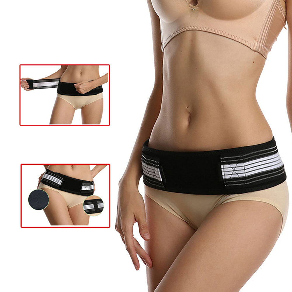Sacroiliac Joint Belt Hip Brace for Sciatica Pelvis Lumbar Nerve Pain AE