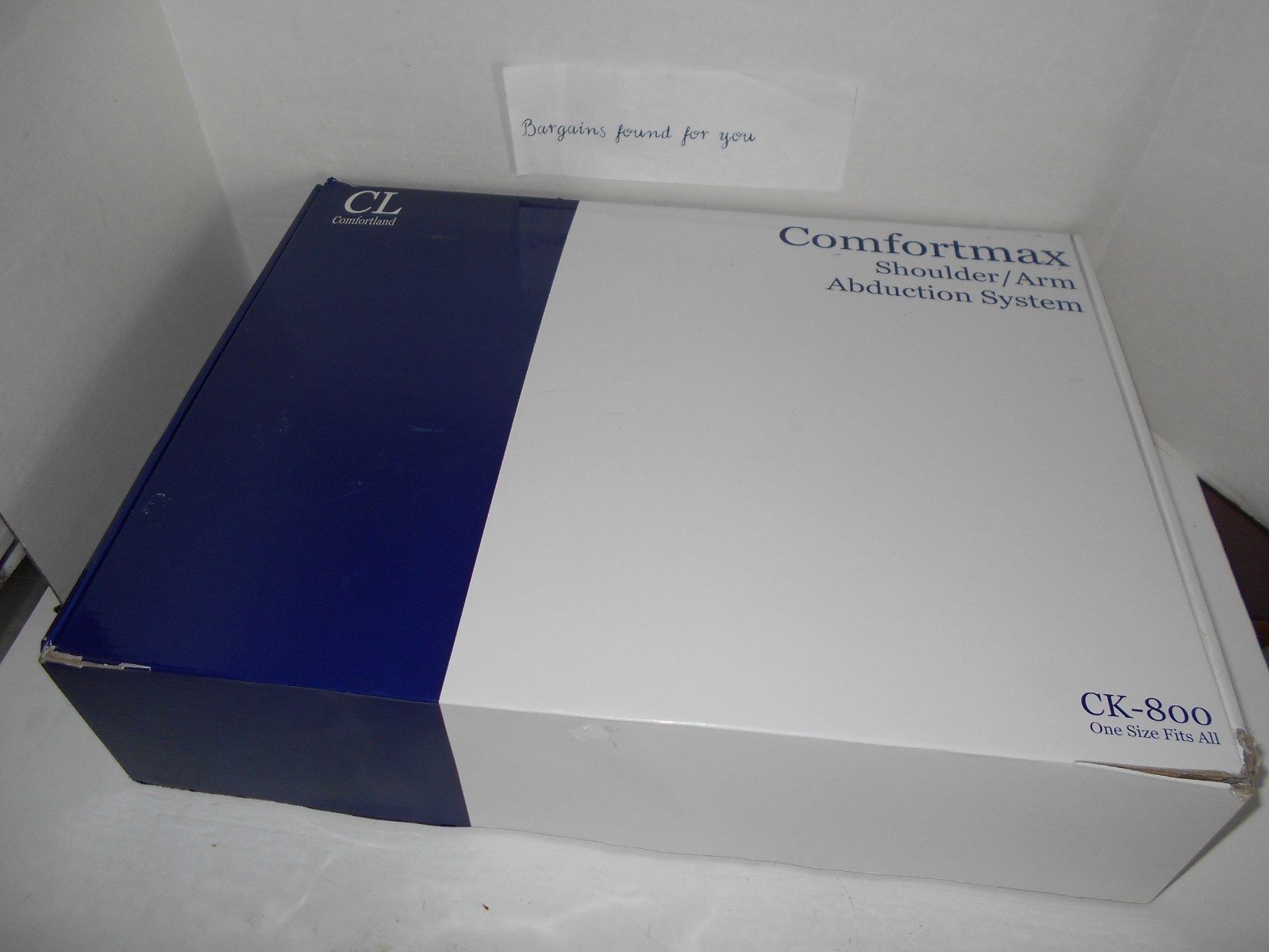 Comfortmax CK 800 Shoulder/Arm Abduction System, by Comfortland, NEW with cd