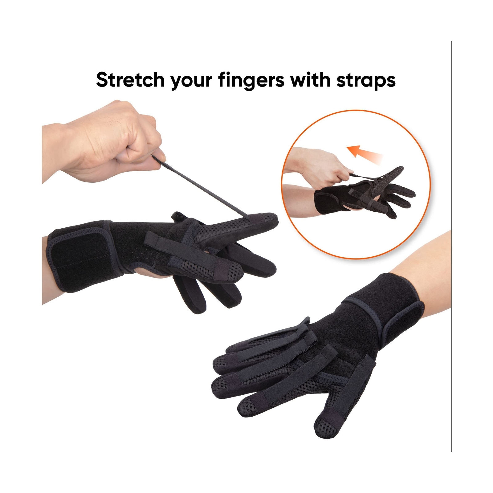 Neofect Finger Splint for Spastic Fingers Medium Left – Stroke Recovery Equip…