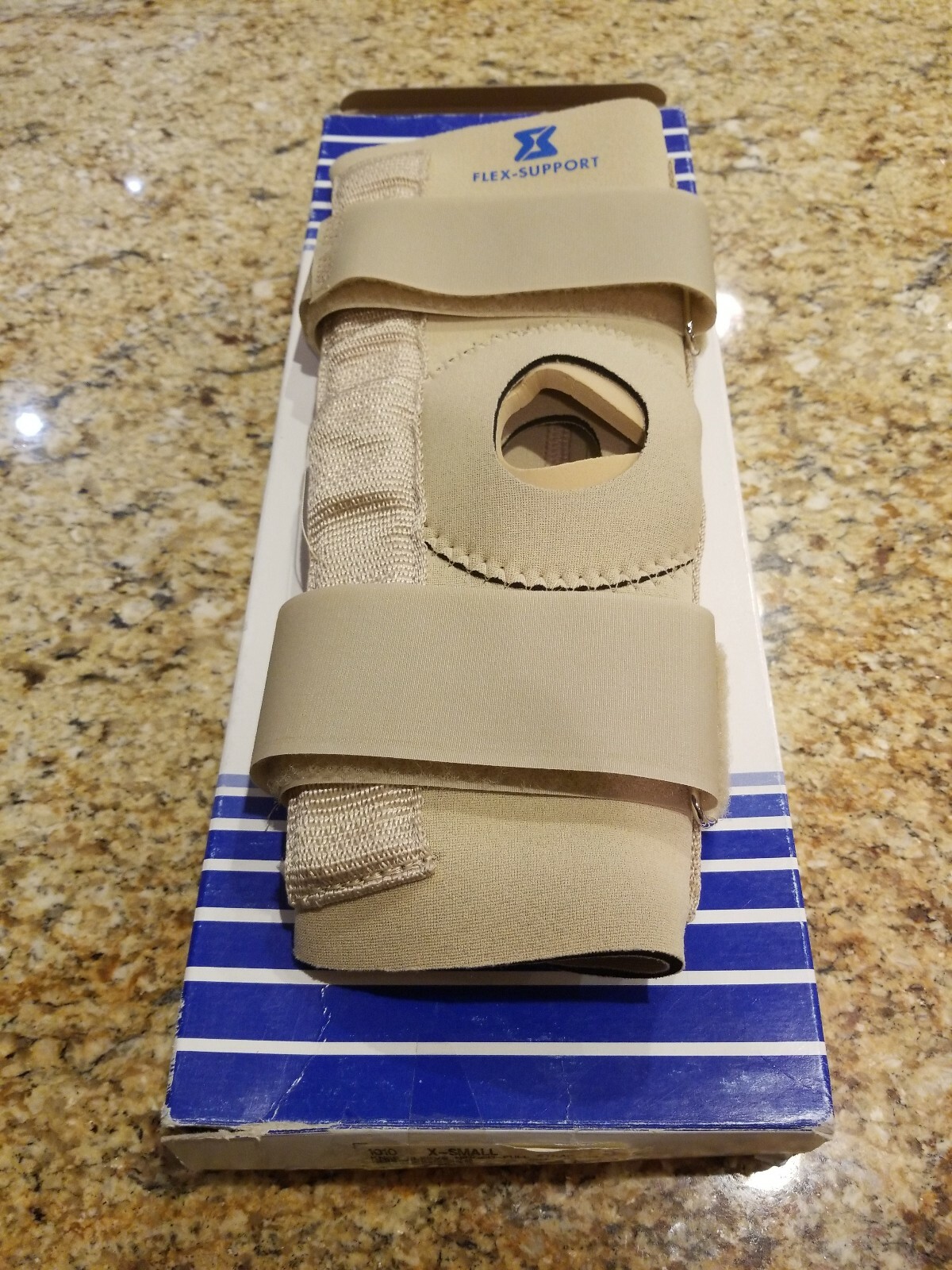 Flex-Support Knee Sleeve Spiral-half Strap 1010 x-Small