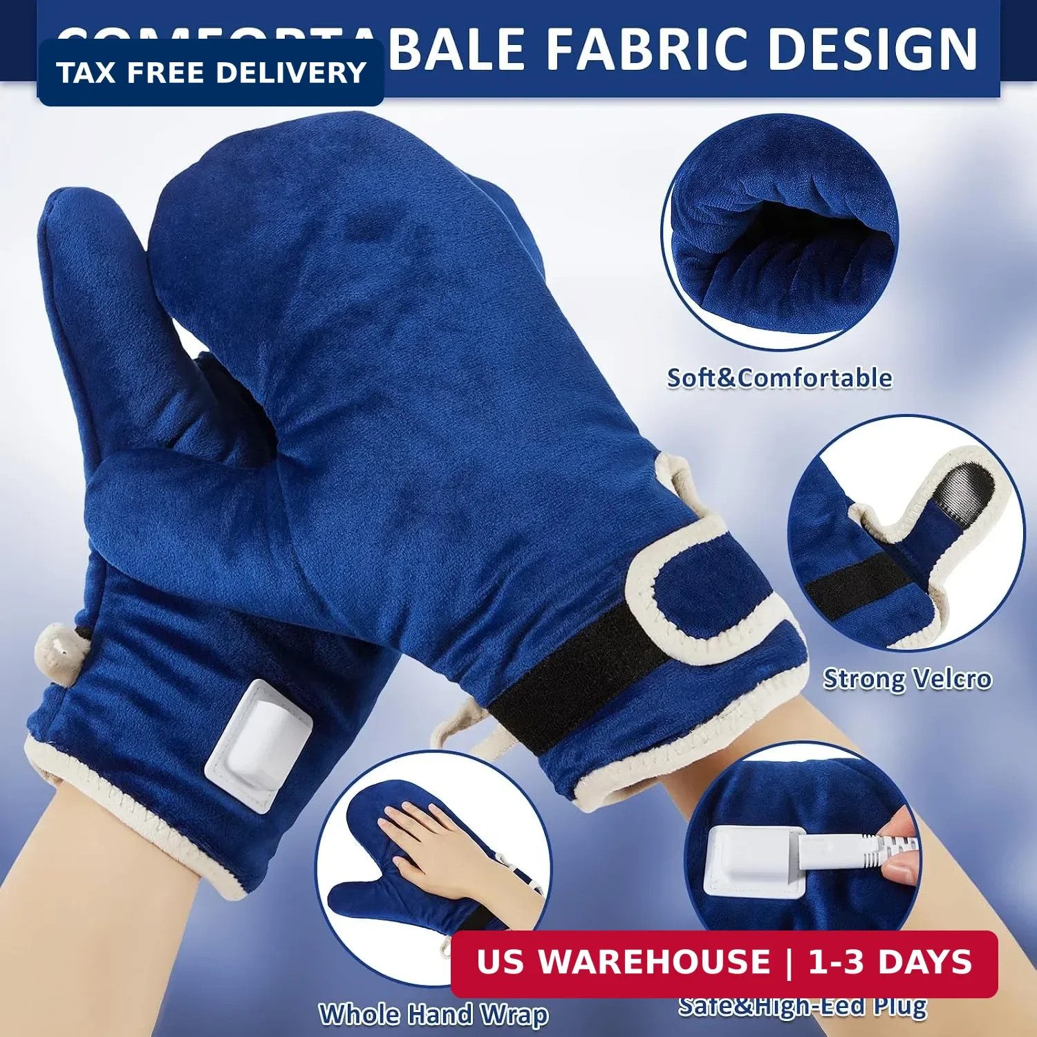 AOKESTE Heated Gloves for Arthritis,Heating Pad for Hands for Pain Relief,Hand H