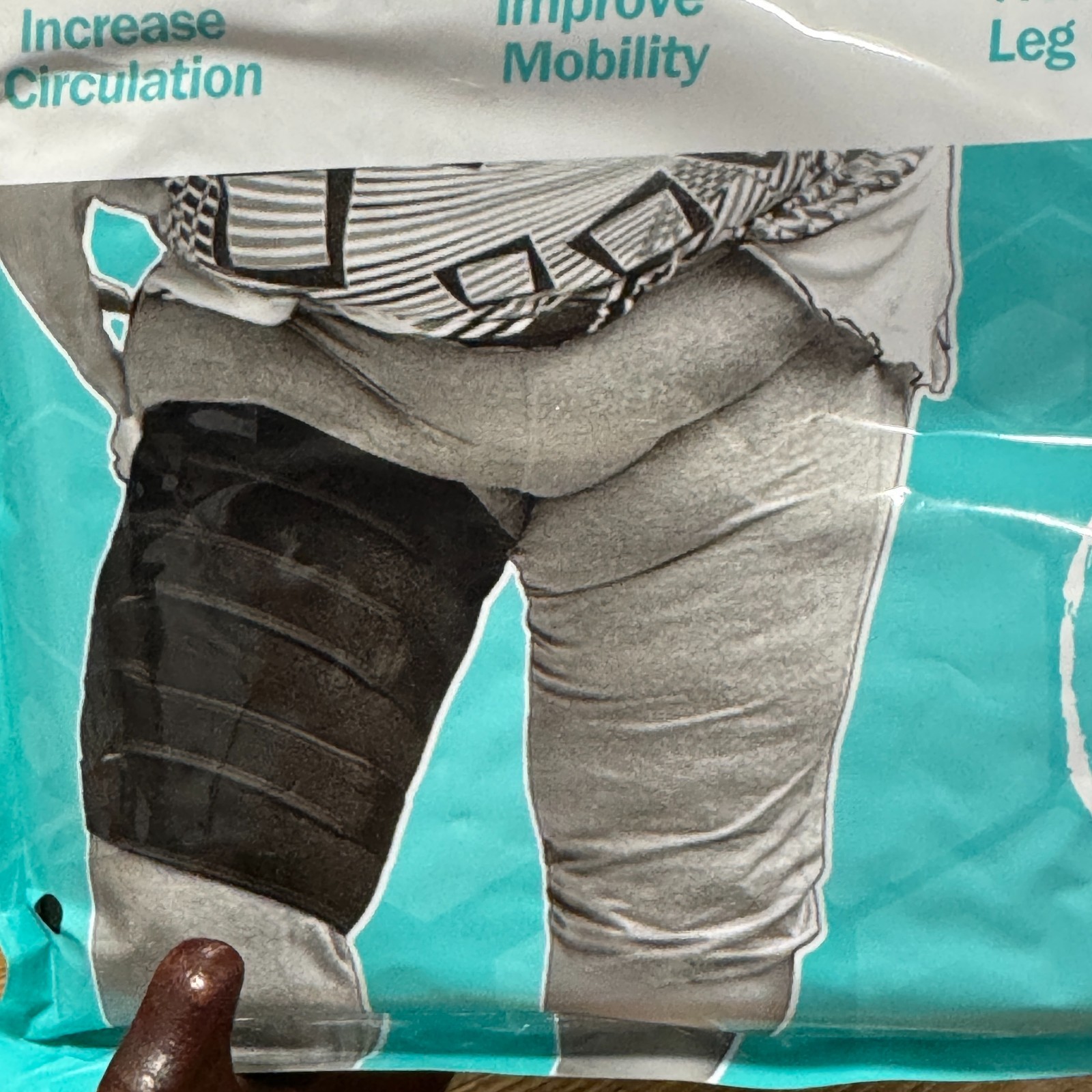 Beltwell Adjustable THIGH Compression Wrap Lymphedema Circulation XL TALL