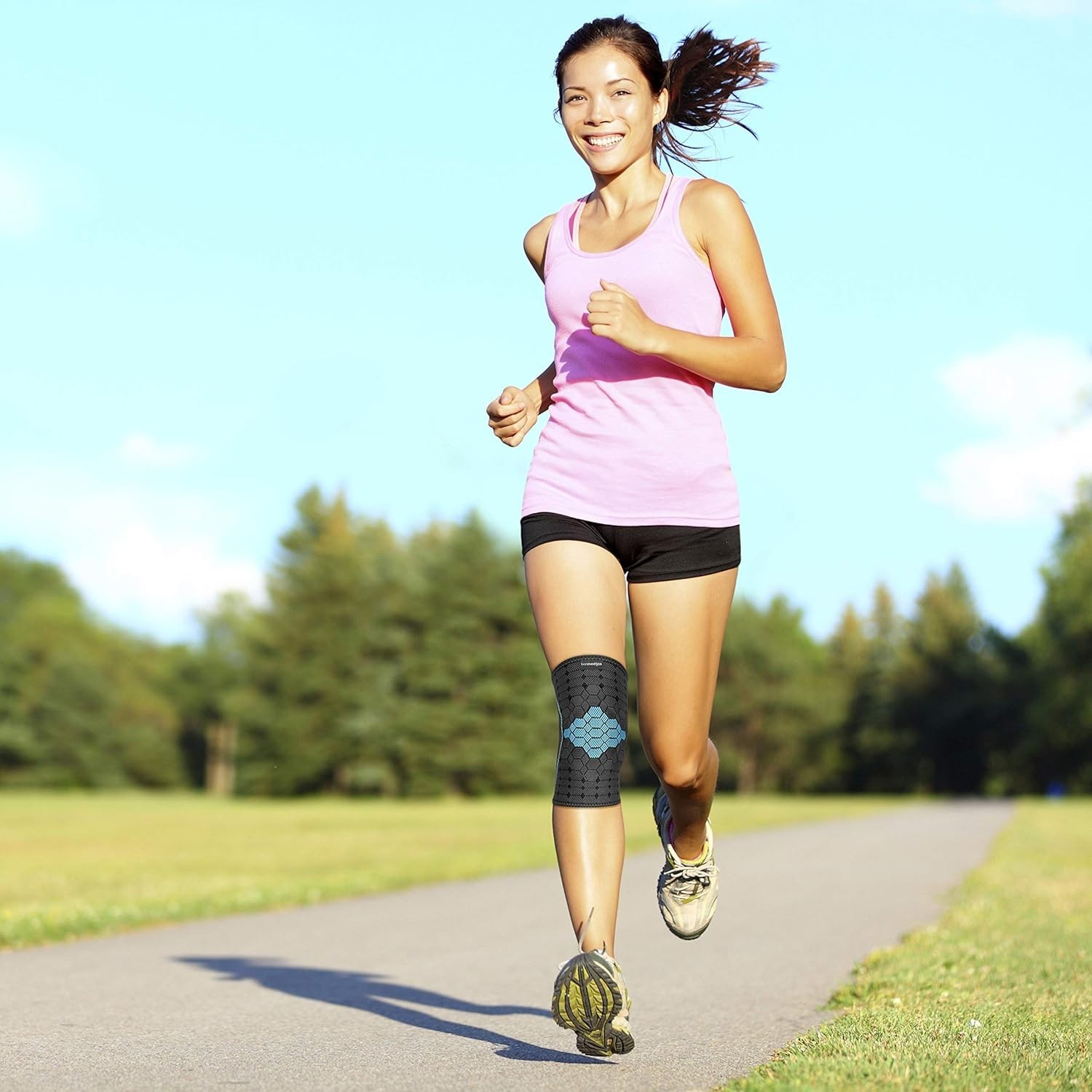 XXL Compression Knee Brace for Men & Women – Unisex Sports & Arthritis Support
