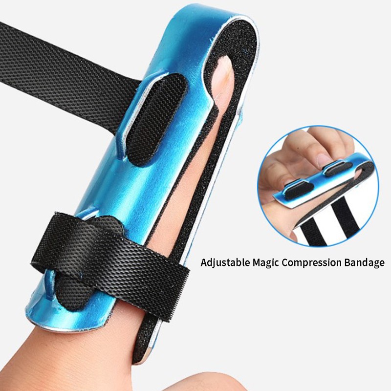 Mallet Aluminum Foam Support Finger Splint Broken Finger Joint Immobilization^