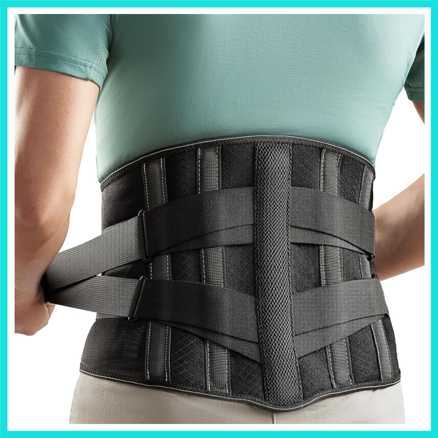Back Brace for Lower Back Pain Relief Men Women, Immediate Relief from Sciati…