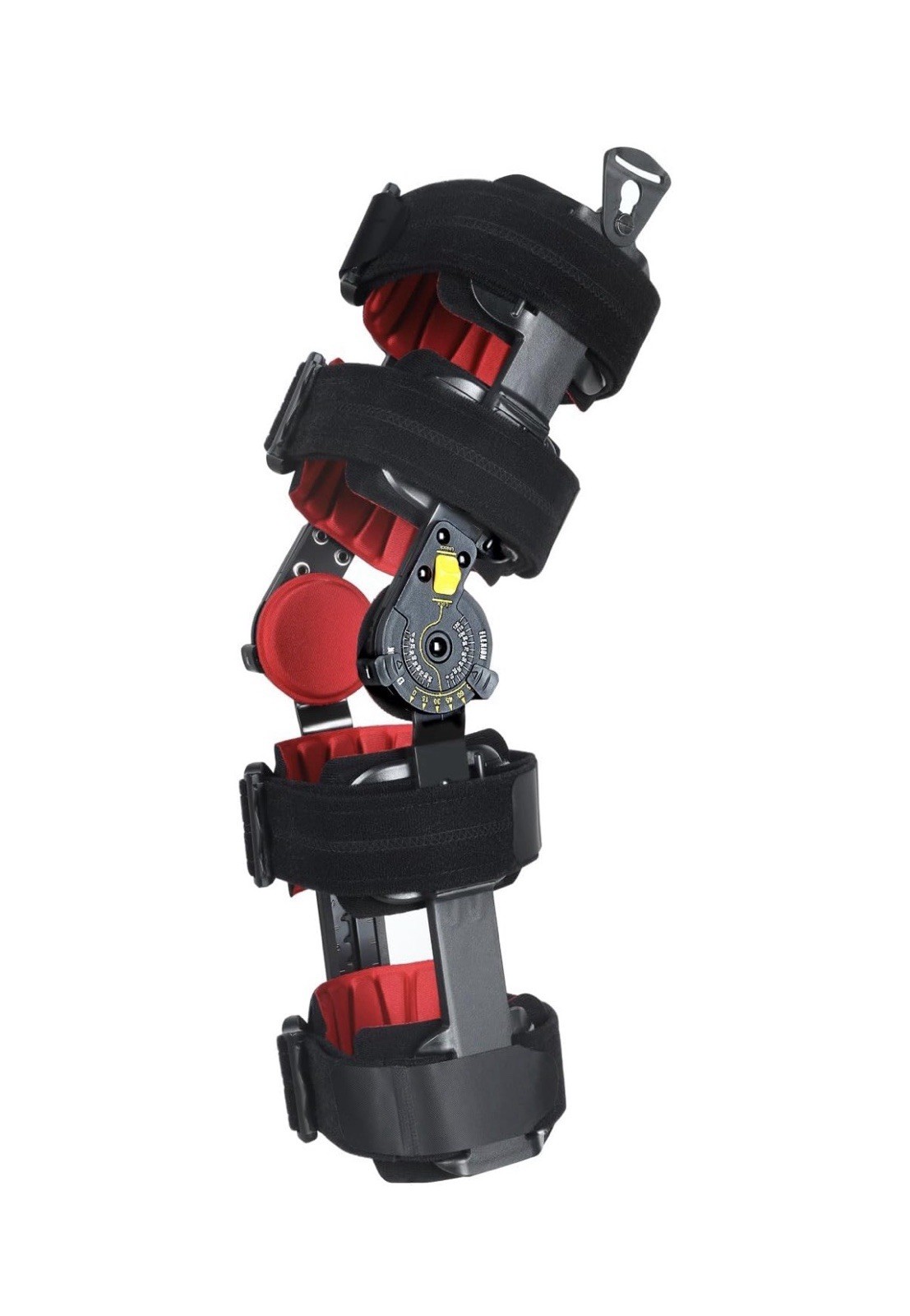ROM Hinged Knee Brace, Adjustable Post-Op Support for ACL/MCL/PCL Injuries