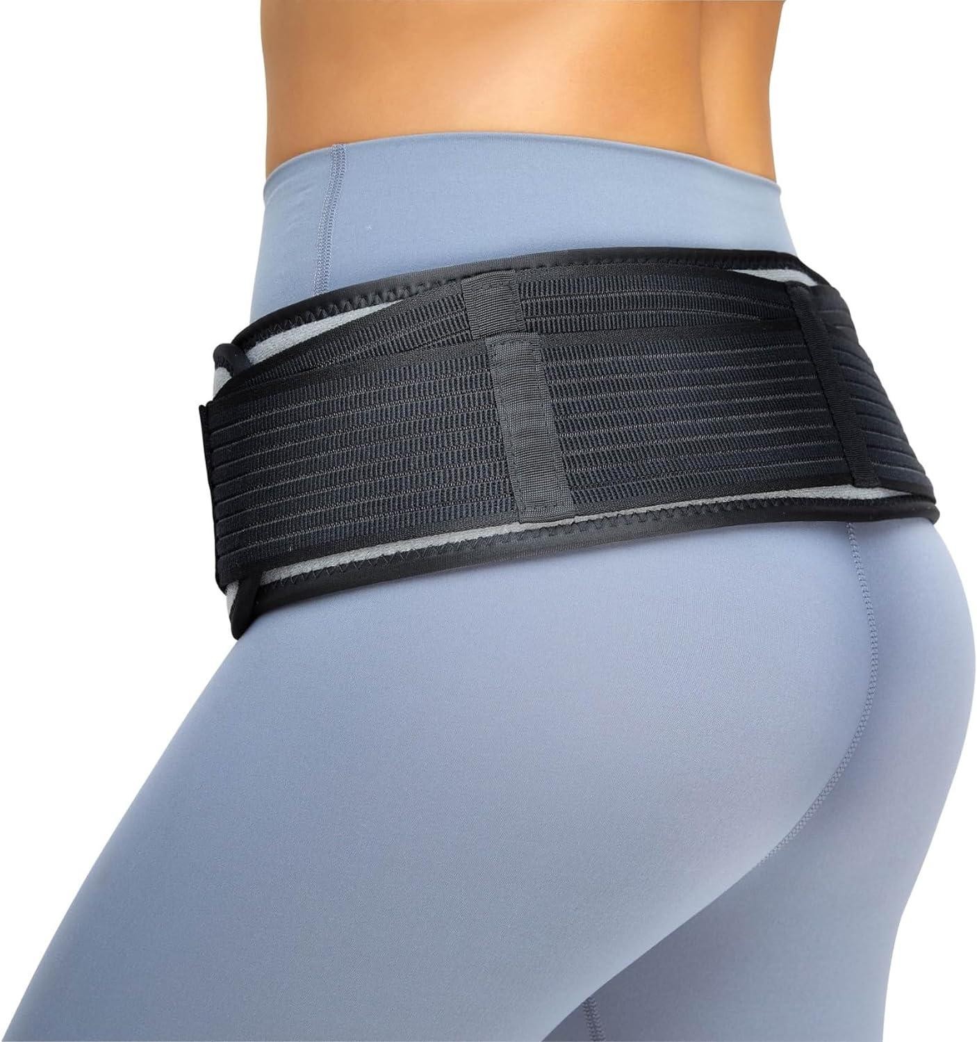 Sacroiliac Hip SI Belt for Women and Men That Alleviates Sciatic, Pelvic