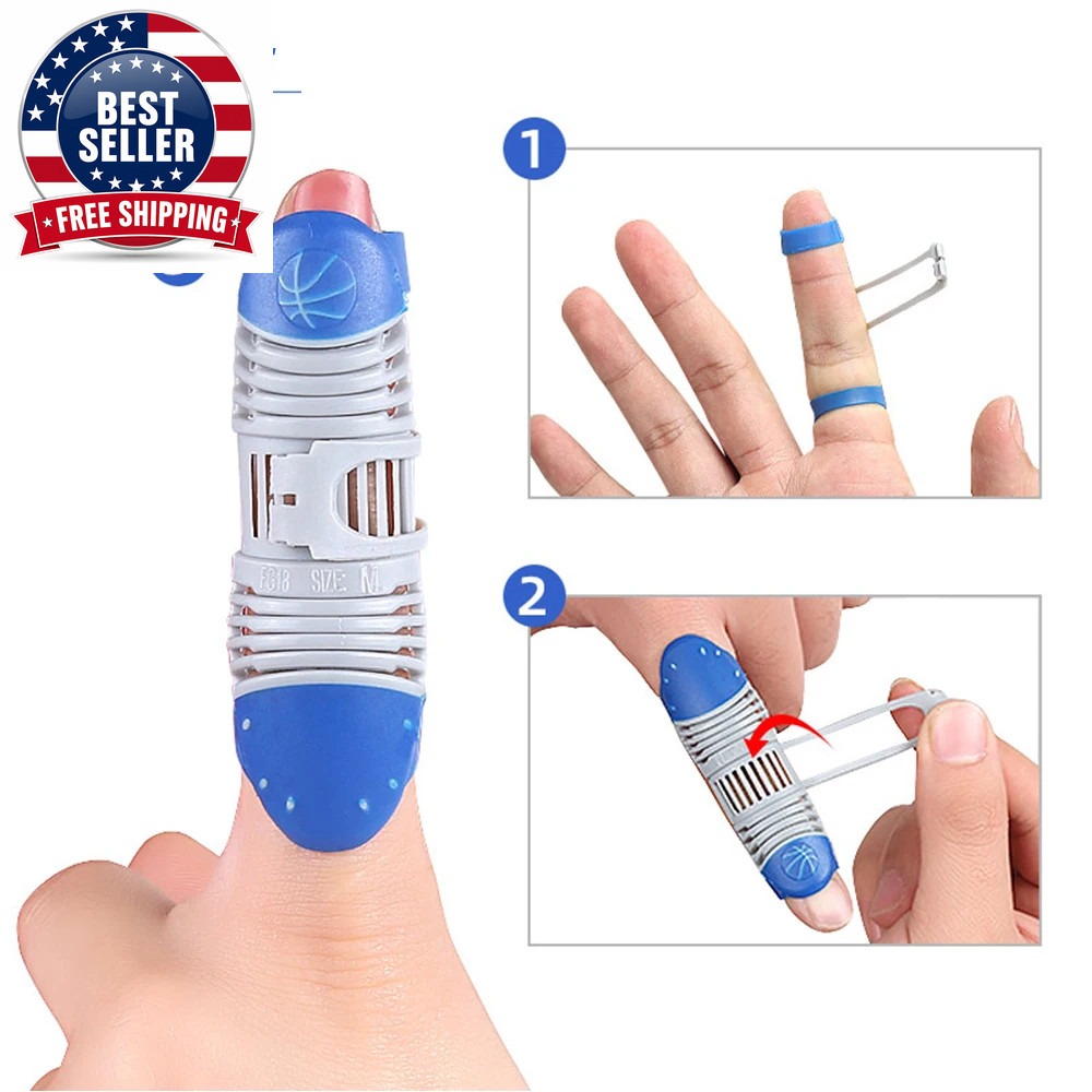 1PC Adjustable Finger Guard Splints Basketball Finger Protector Sport Injuries ,