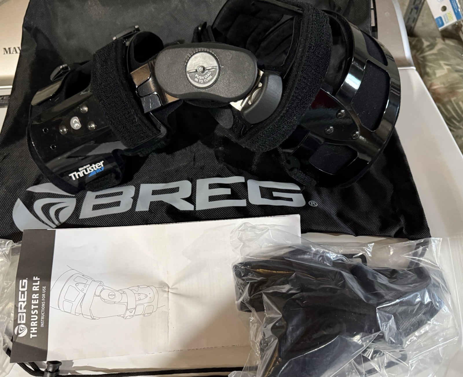 BREG Bledsoe thruster RLF knee brace- Size 2XL Medial Left Unloader Brace