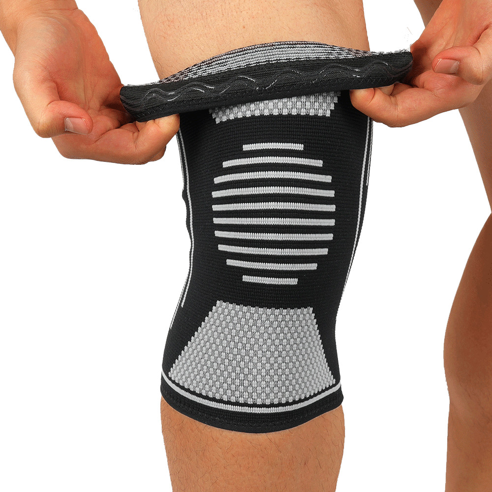 CFR Knee Sleeves Copper Silver Compression Brace Support Sport Joint Injury Pain