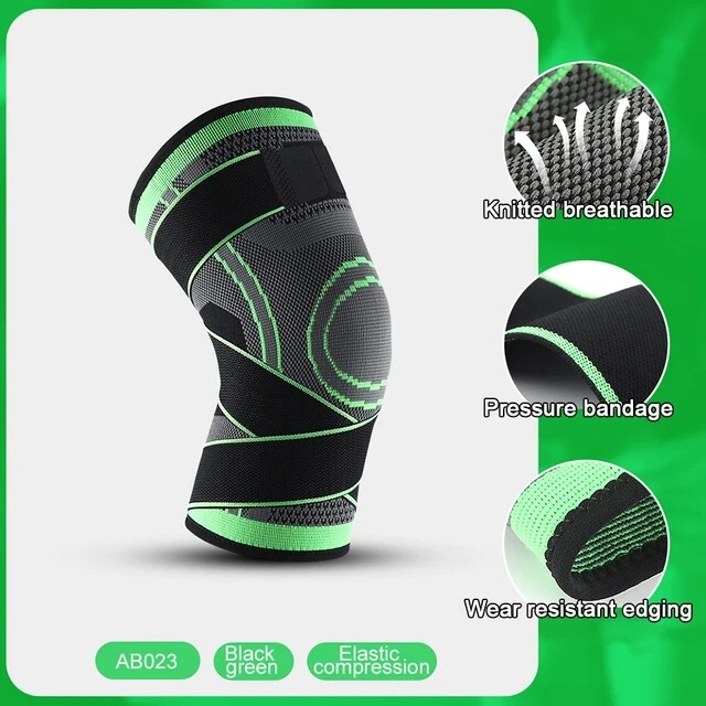 1/2pcs Knee Sleeve Compression Brace Support Sport Joint Pain Arthritis Relief