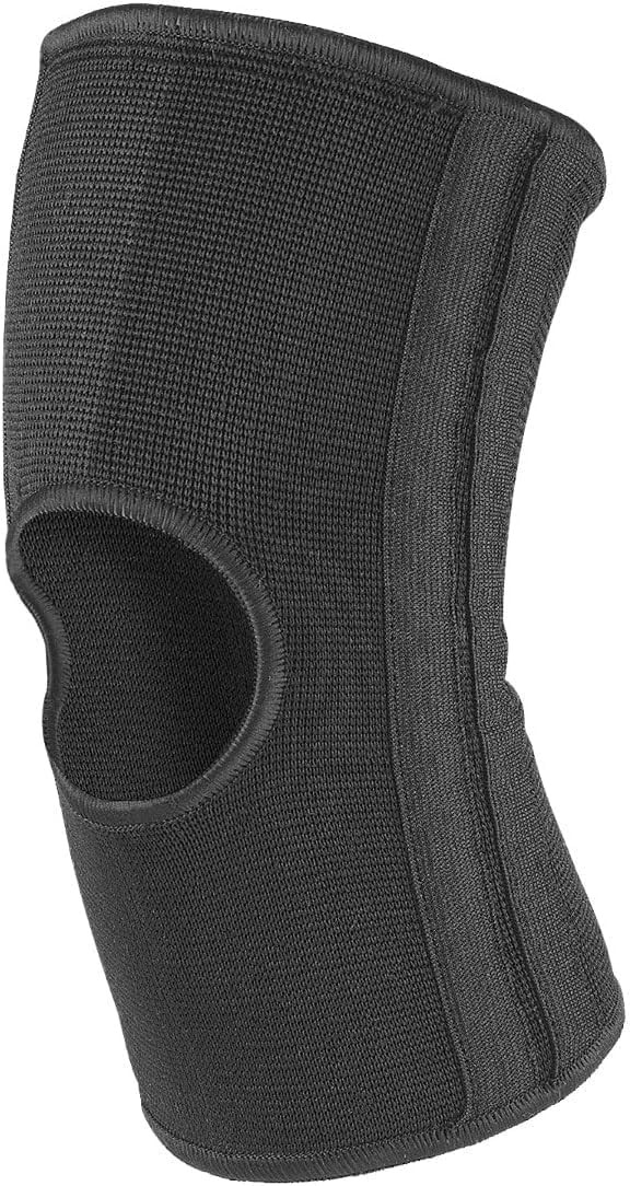 Sport Care Knee Brace Elastic Knee Stabilizer Black Large/X-Large(16″-20″)