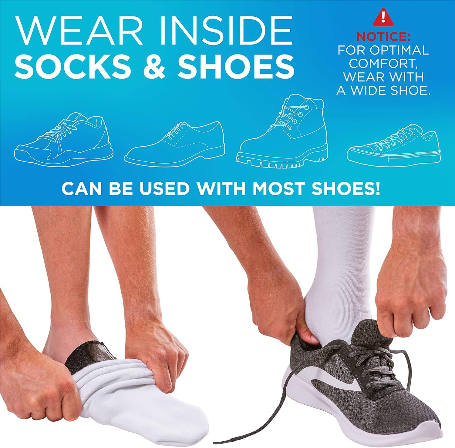 Turf Toe Brace – Soft Big Toe Taping Splint Straightener Wrap with Support Strap