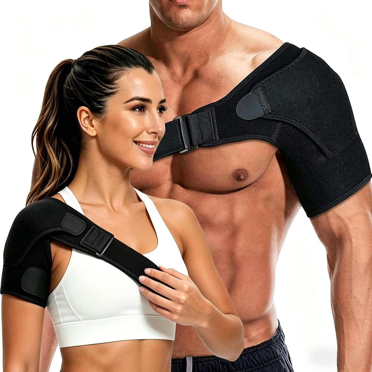 Shoulder Brace for Men and Women for Torn Rotator Cuff,Arm Sling Shoulder Immobi