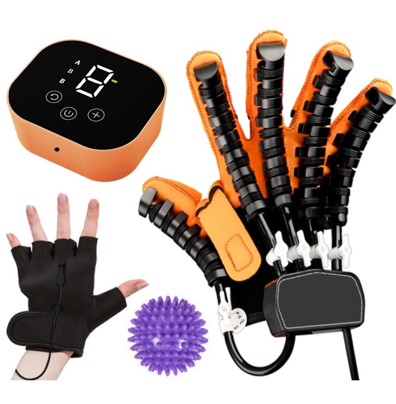 Rehabilitation Robot Gloves Advanced Hand Therapy for Stroke, Small Right Hand