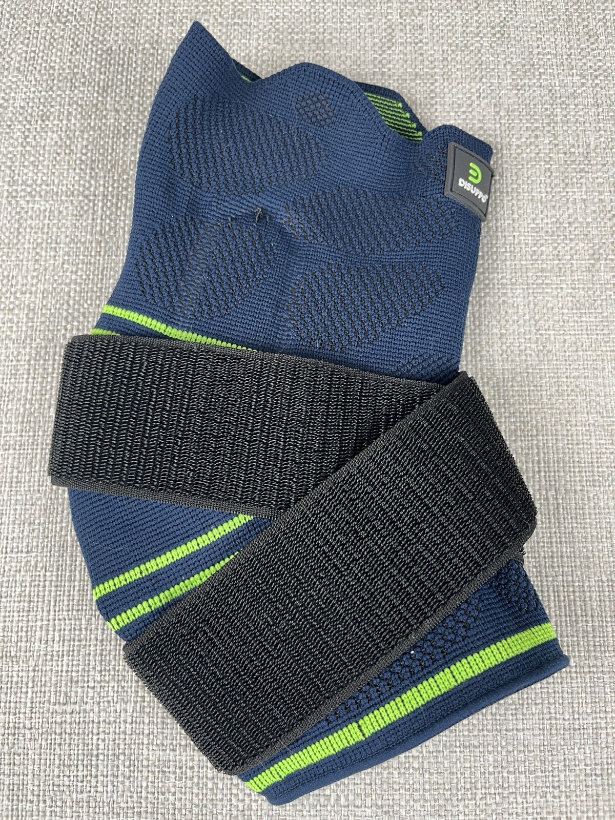 Ankle Brace DISUPPO, 3D Knitting Adjustable Ankle Support Sleeve XL Extra Large