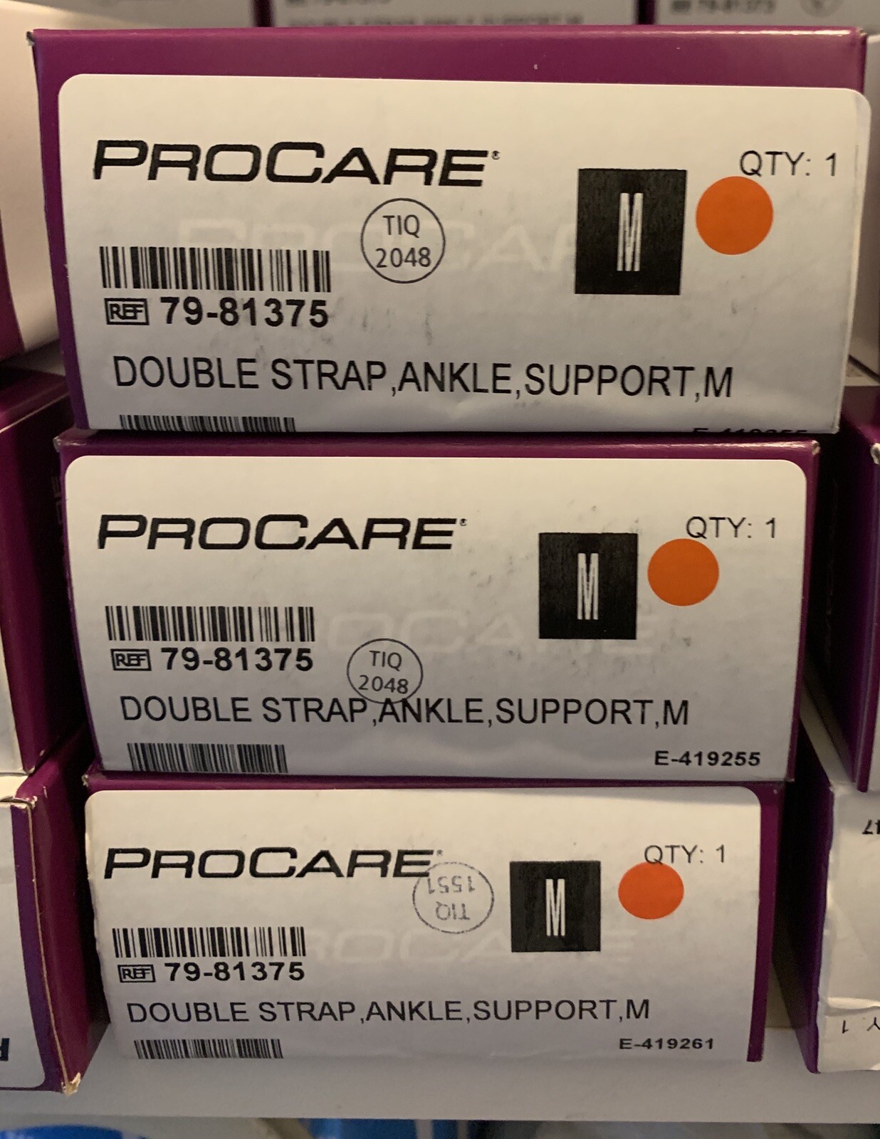 ProCare Care Ankle Support Double Strap Medium Left/Right Foot 1 Each 79-81375