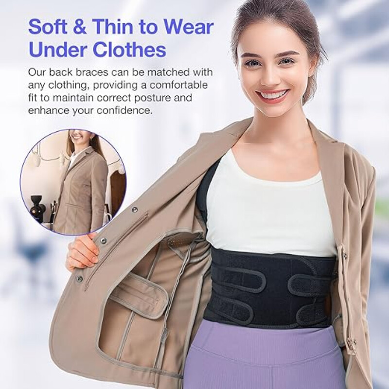 Upgraded Posture Corrector – Neck/Shoulder Pain Relief & Adjustable Straps