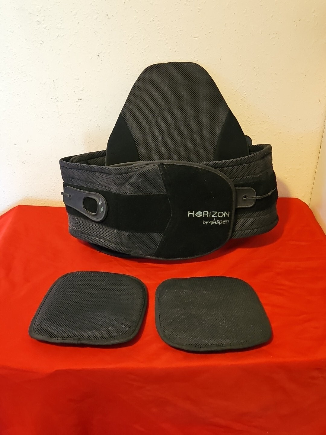 Horizon 637 627 631 Back Brace Breg Ascend w LATERAL PADS Belt S M L Fits 26-44