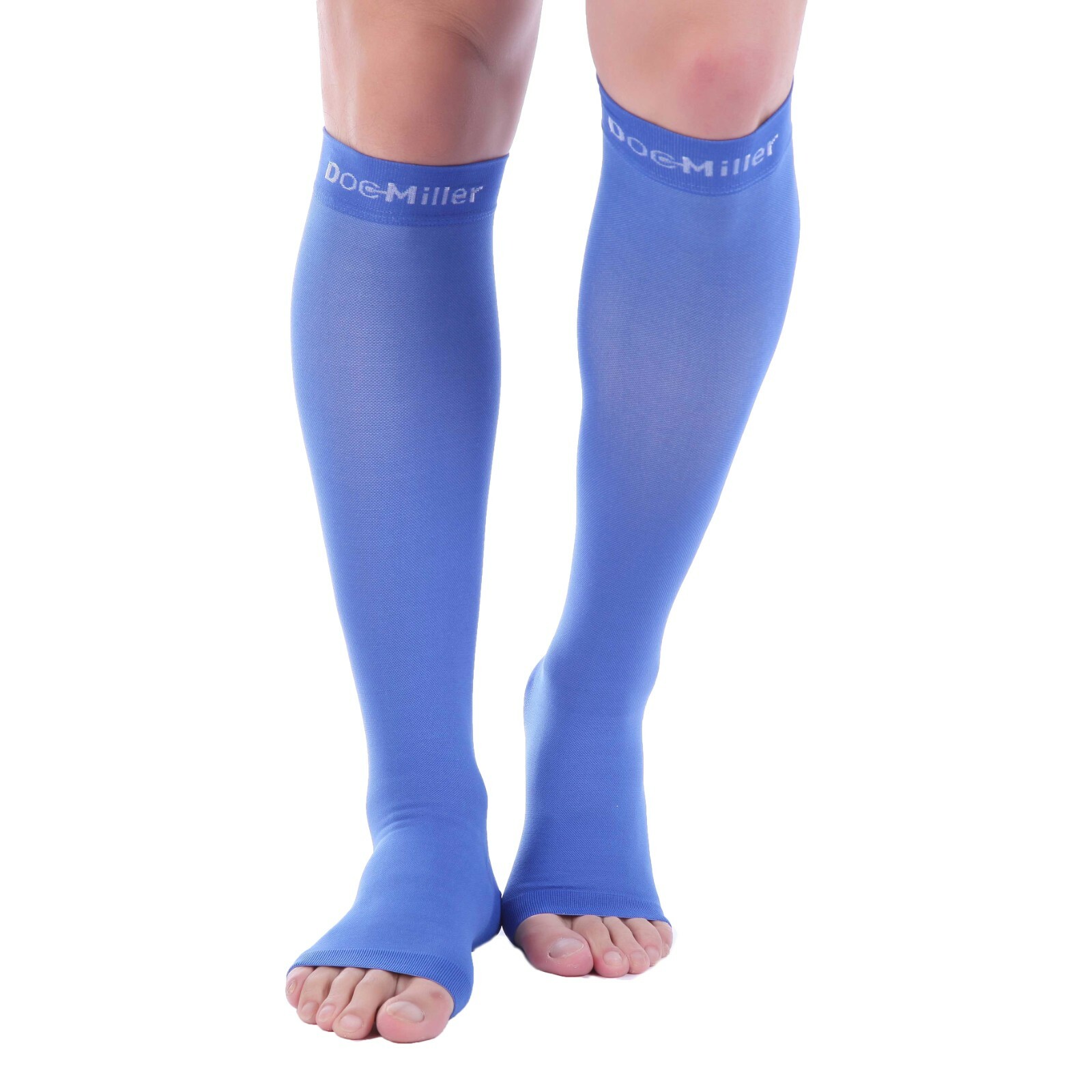 COMPRESSION STOCKINGS Socks DOC MILLER 3040 mmHg OPEN Sleeves FOR VARIC PAIN