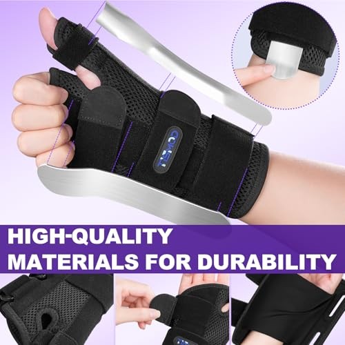 Thumb Spica Splint left,Wrist Brace with Thumb Support Small/Medium Right Hand