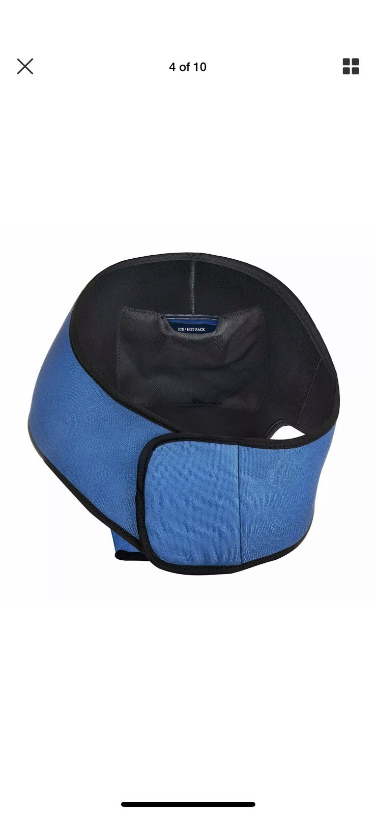 Shoulder Brace Compression Sleeve with Cold Therapy Ice Pack Pocket & Ice Pack