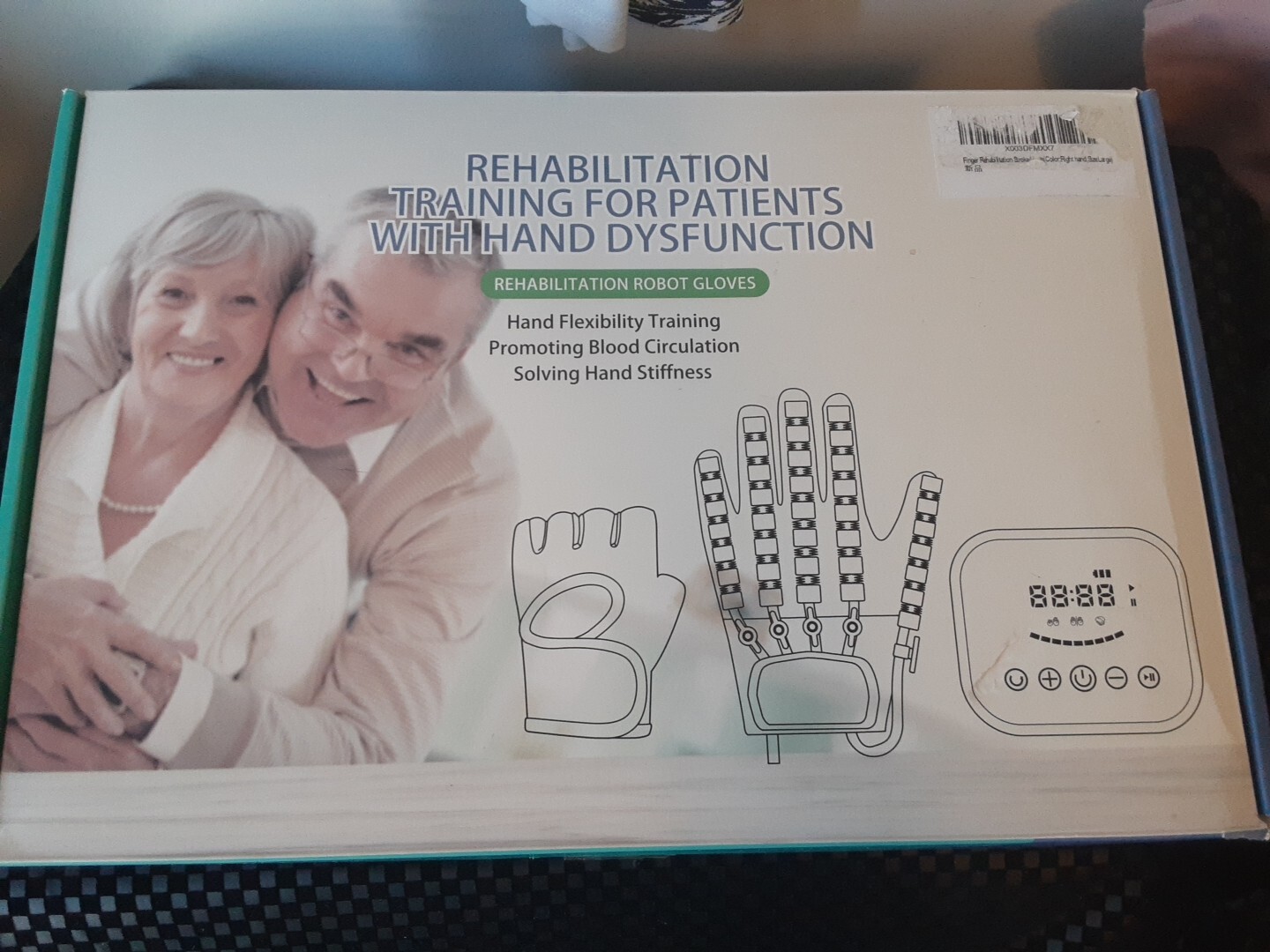 Rehabilitation Robot Gloves Finger Exerciser for Hand Stroke Hemiplegia Patients