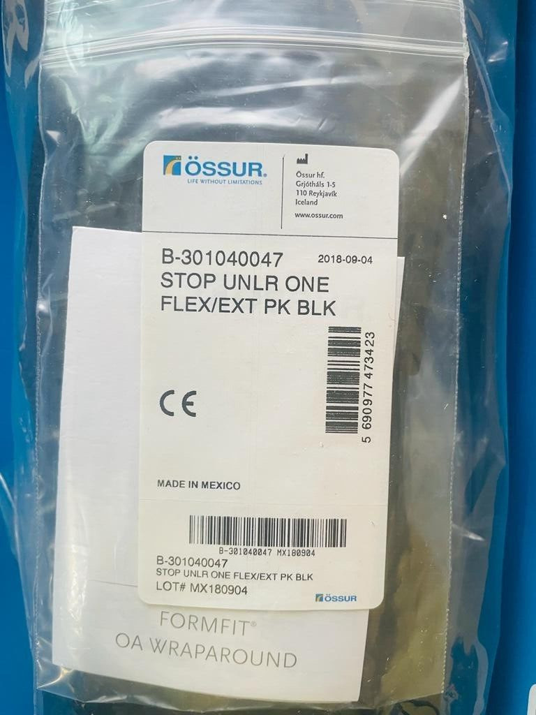 Ossur Form Fit Knee Brace OA Wraparound Small B-254901002 Right Medial