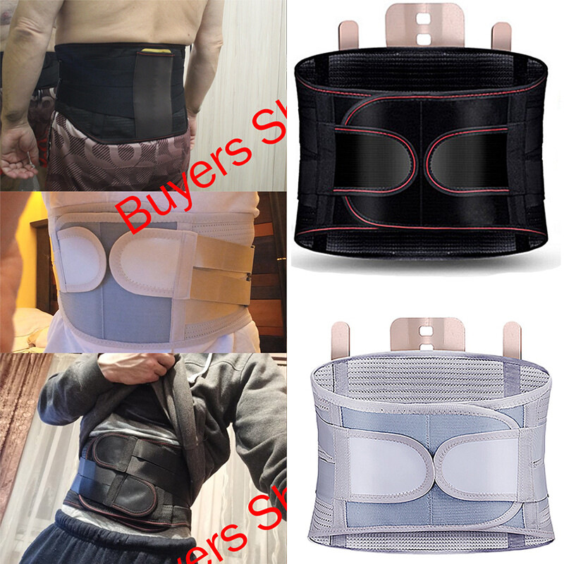Adjustable Lumbar Support Lower Waist Back Belt Brace For Pain Relief Men Women