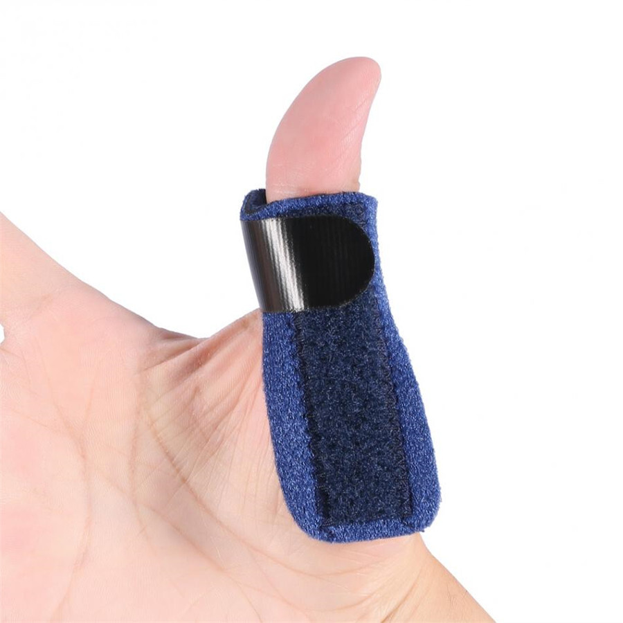 1x Adjustable Finger Splint Corrector Fracture Fixation Support Protection Brace