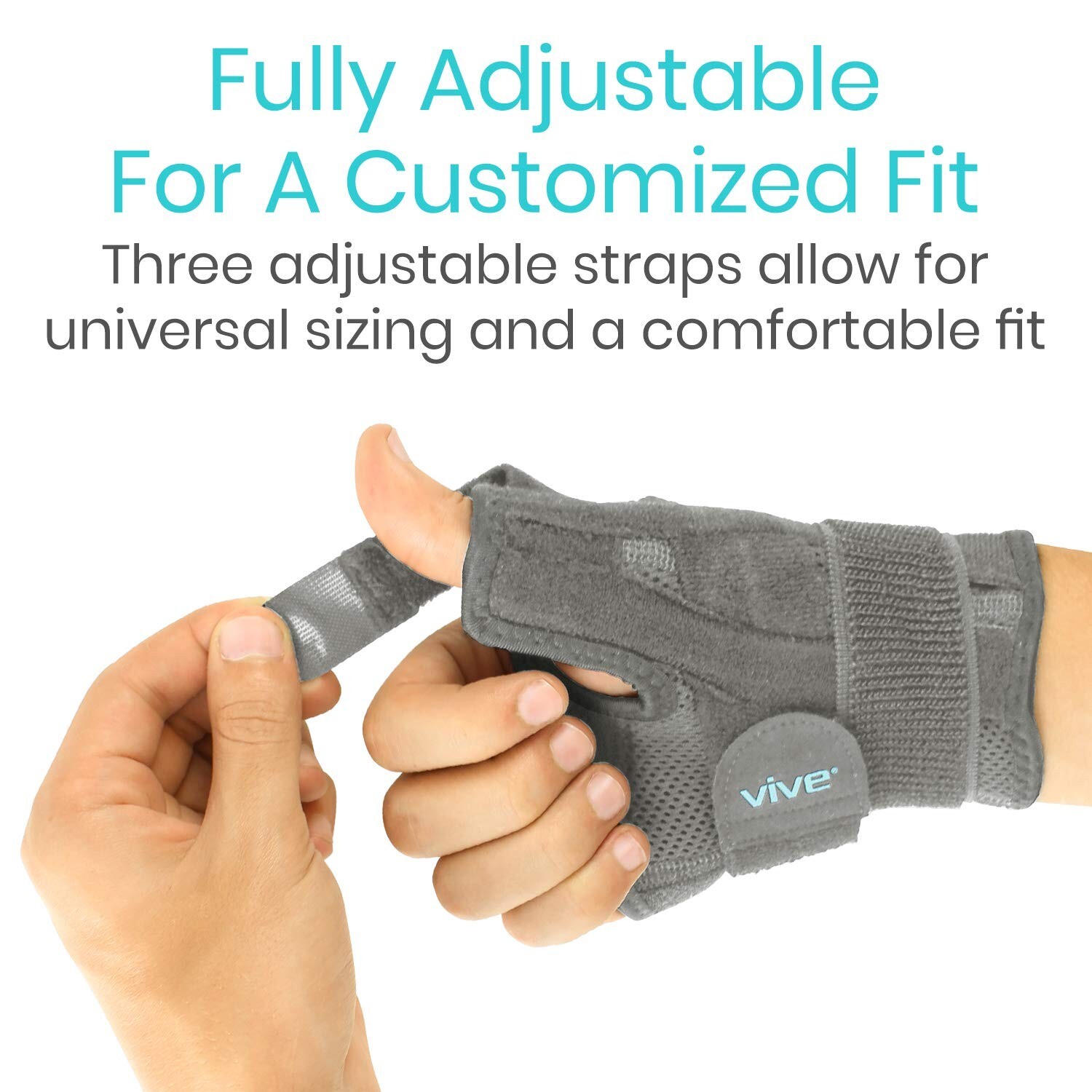 Comfortable Compression Brace for Thumb & Wrist – Ideal for Daily Use & Recovery