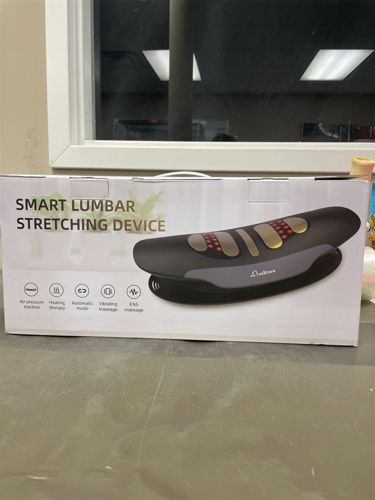 Electric Lumbar Traction Device for Lower Back Pain Relief, Multifunctional Lumb