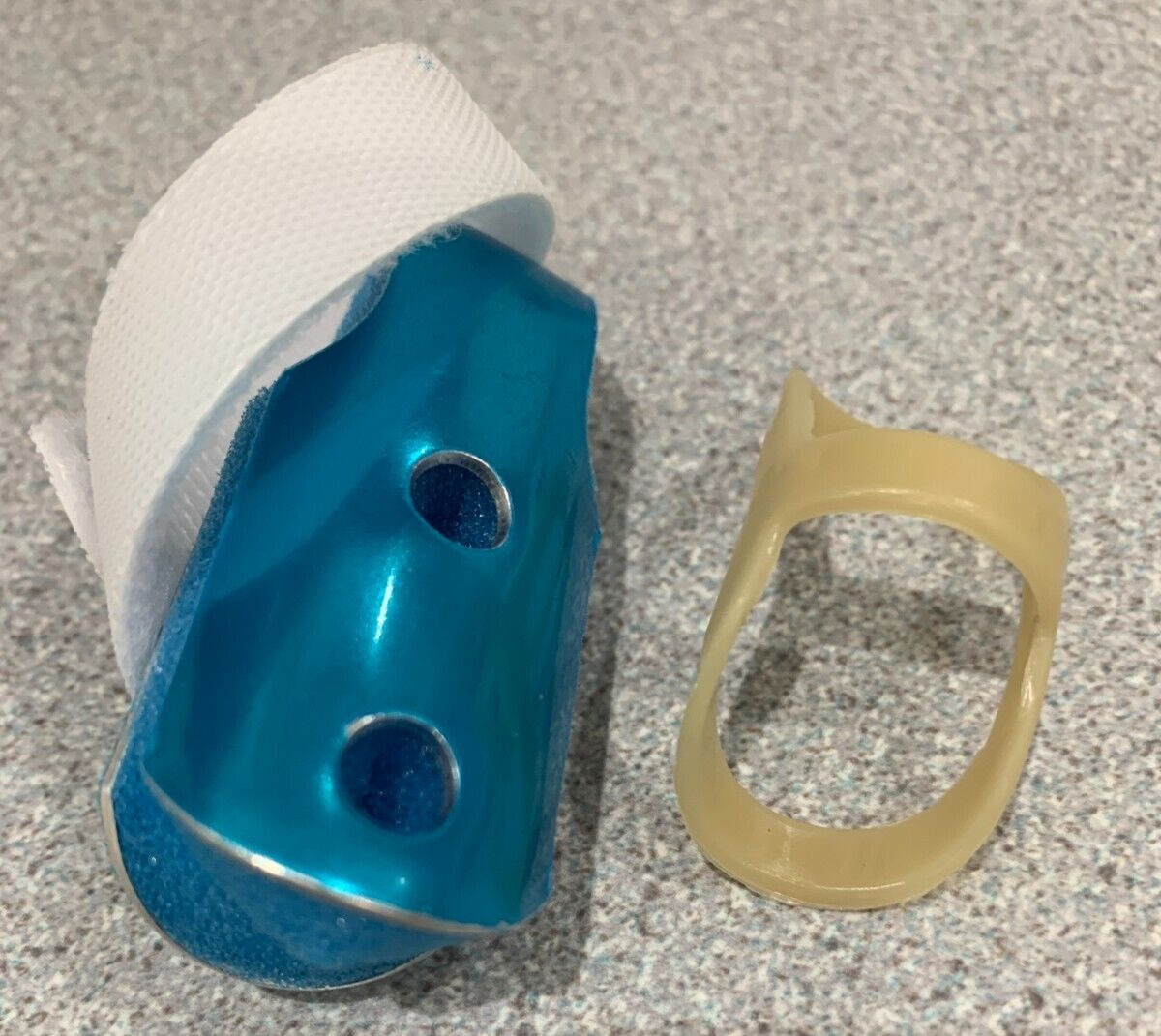 Two finger splints for arthritis, broken finger, etc