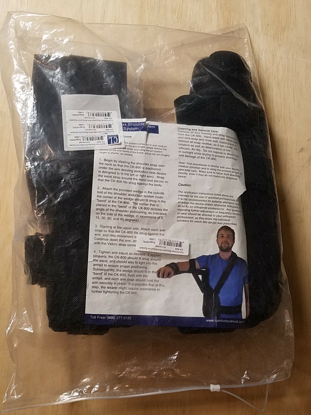 Comfortland Comfortmax CK-800 Universal Shoulder Arm Abduction Rehab System SM