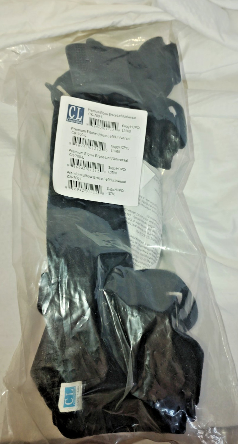 New Original Comfortland Medical CK-700-L Elbow Brace Left Universal L3760