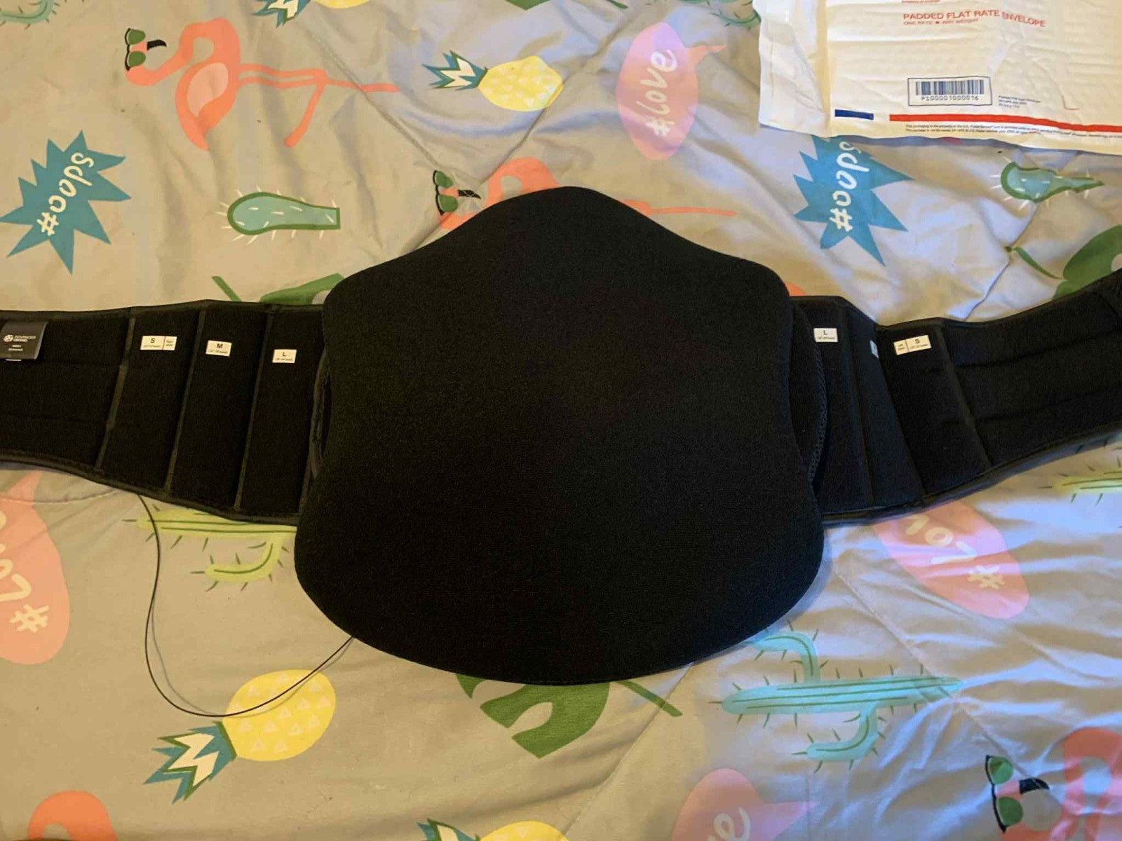 2 advancedortho back brace support (AA97)