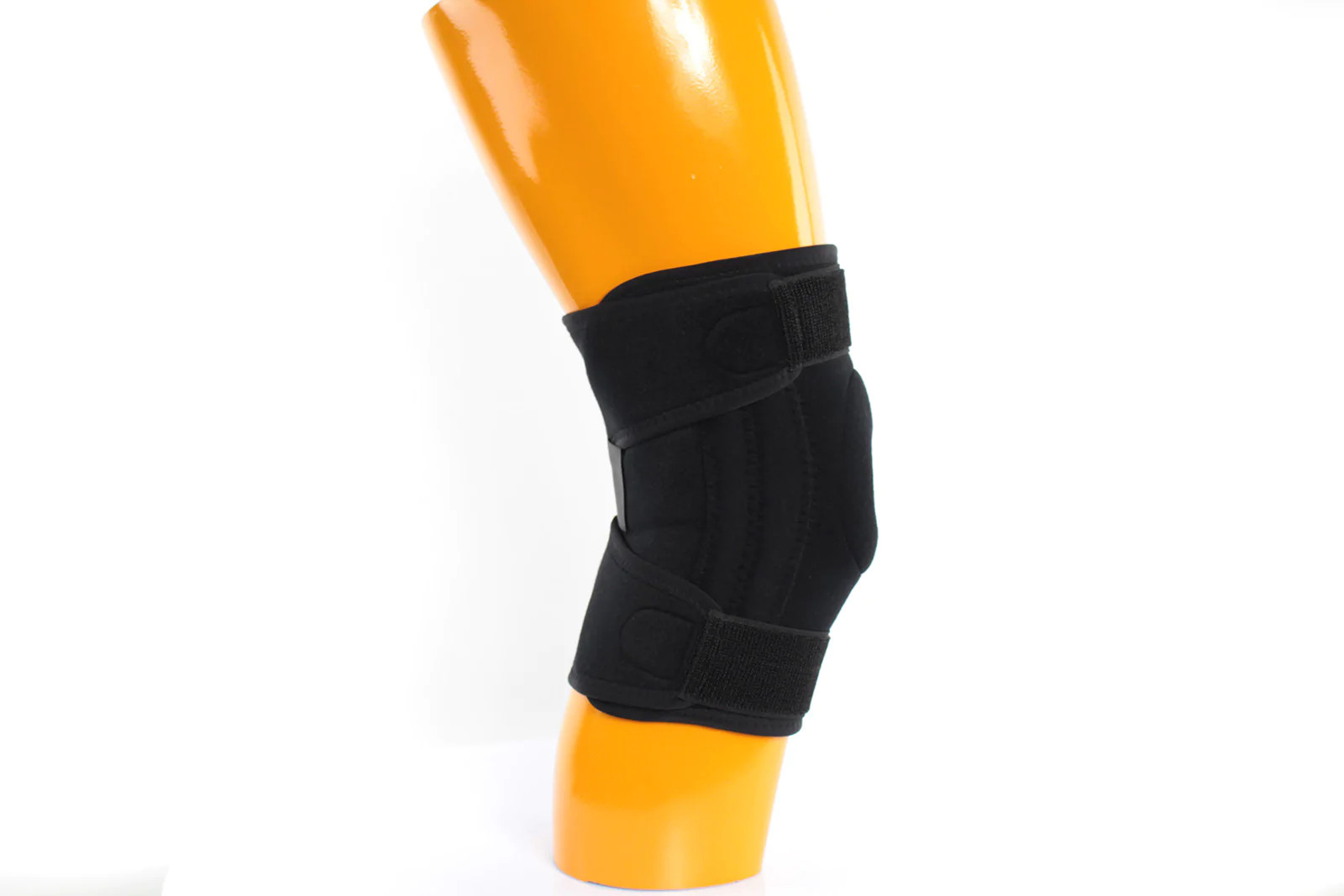 Standard Knee Support, Ligament Supported w/ Patella Ring and Side Steel Springs