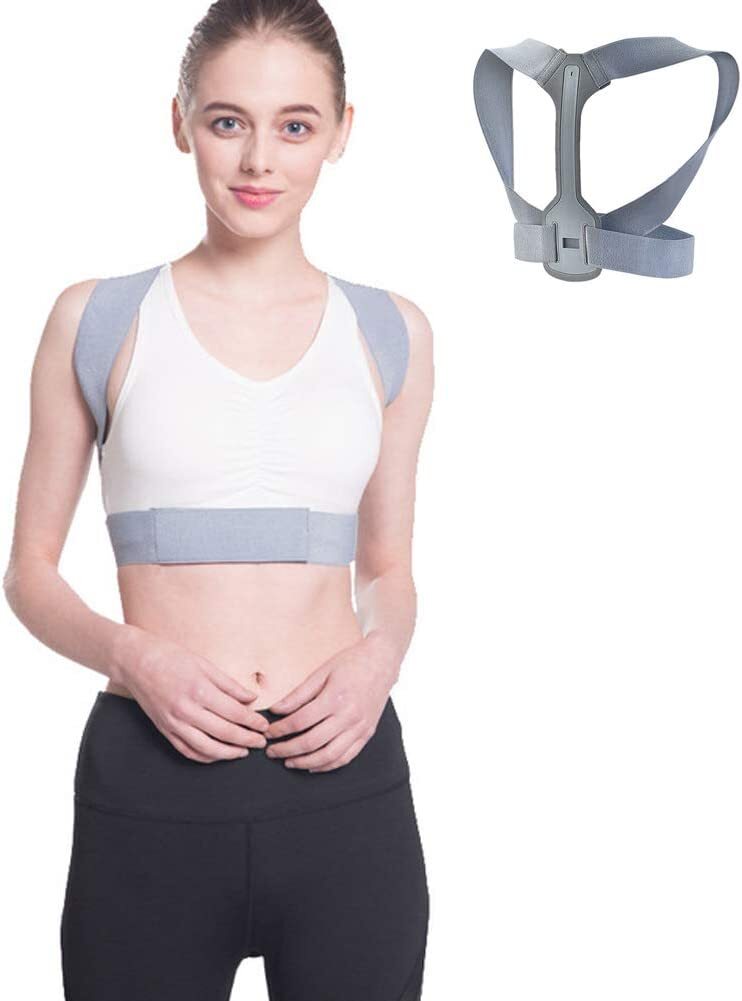 Emoly Posture Corrector for Men & Women – Adjustable Shoulder Posture Brace – Ad