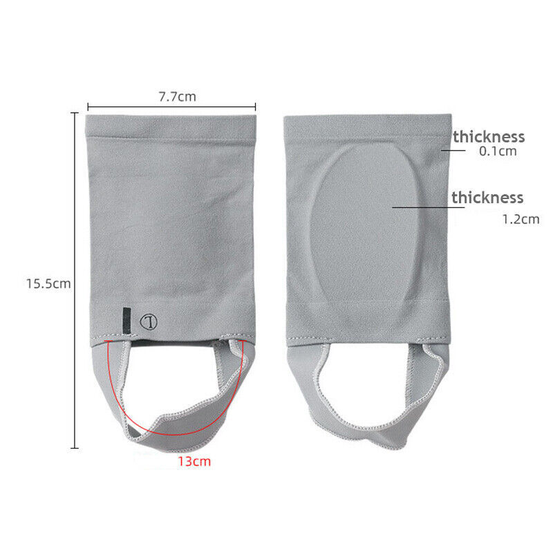 Copper Ankle Brace Compression Sleeve Support Socks Foot Fasciitis Pain Relief