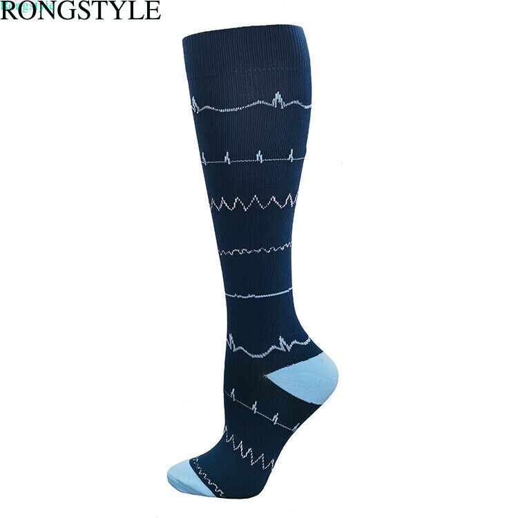 Compression Socks Stockings Sports Knee High Medical 20-30 mmHG S/M – X/XL