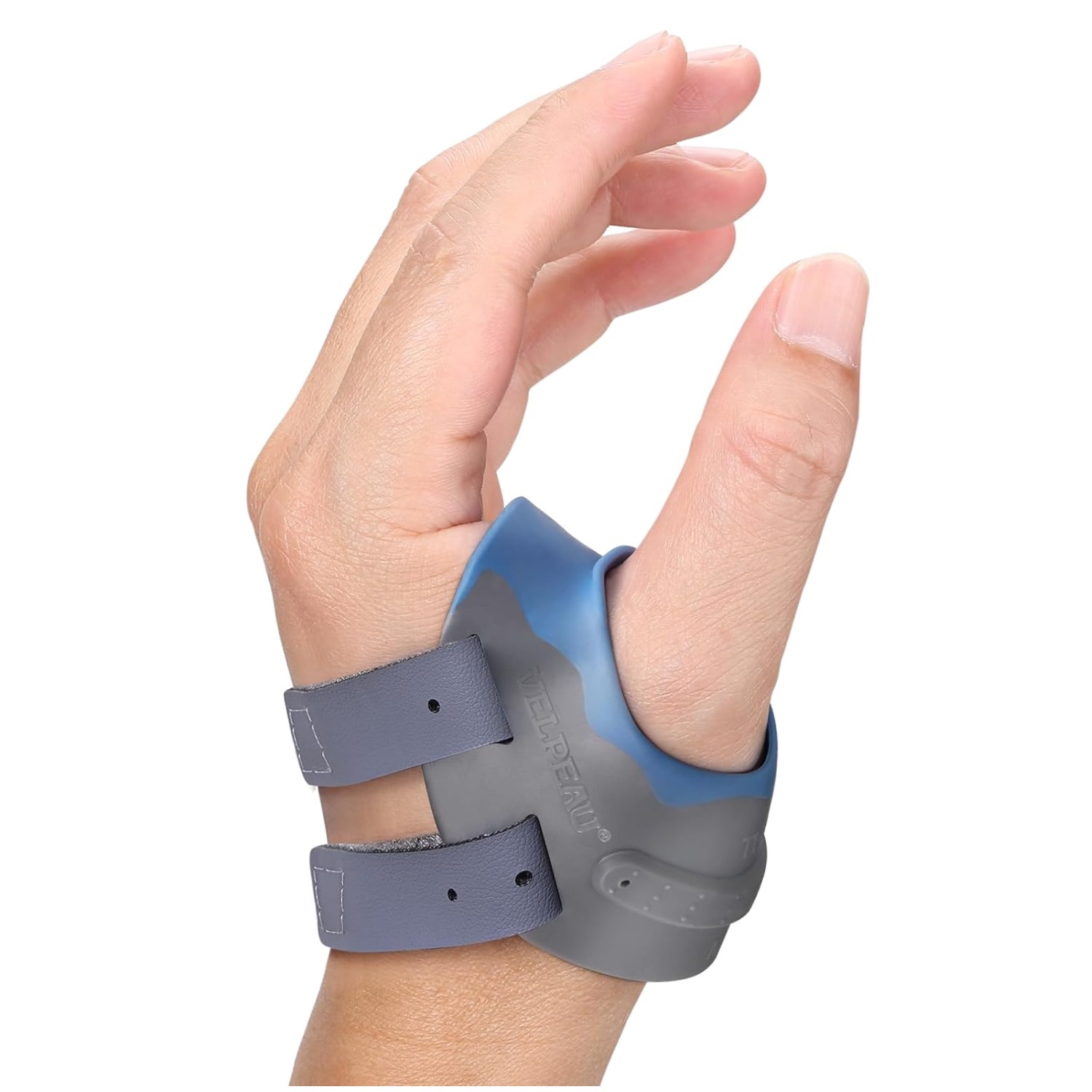 Thumb Splint for Basal Thumb Arthritis – Blue, Left Hand