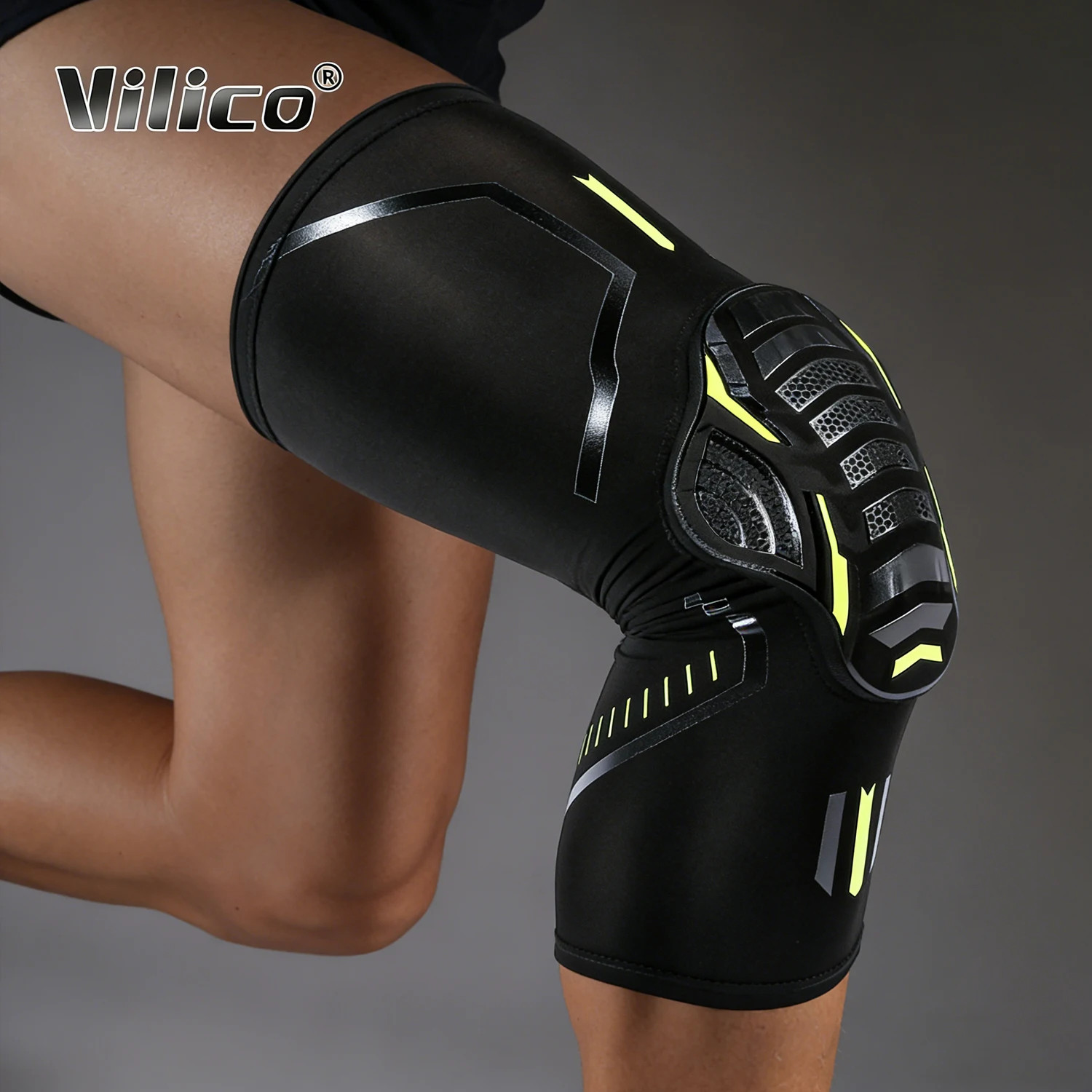 Knee Brace Compression Knee Support Shockproof Knee Pads Knee Sleeve for Running