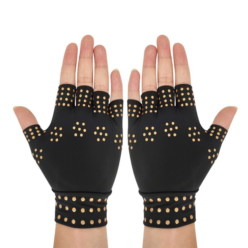 Support Relief Gloves Hand Compression Pain Anti-Arthritis Joint Finger