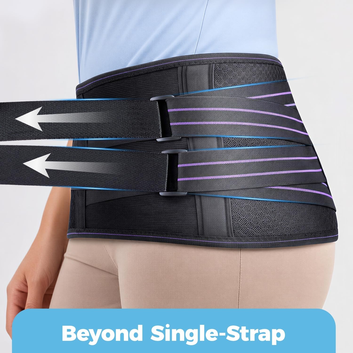 Sacroiliac SI Hip Belt for Women and Men, Adjustable Breathable Hip Brace-M |…
