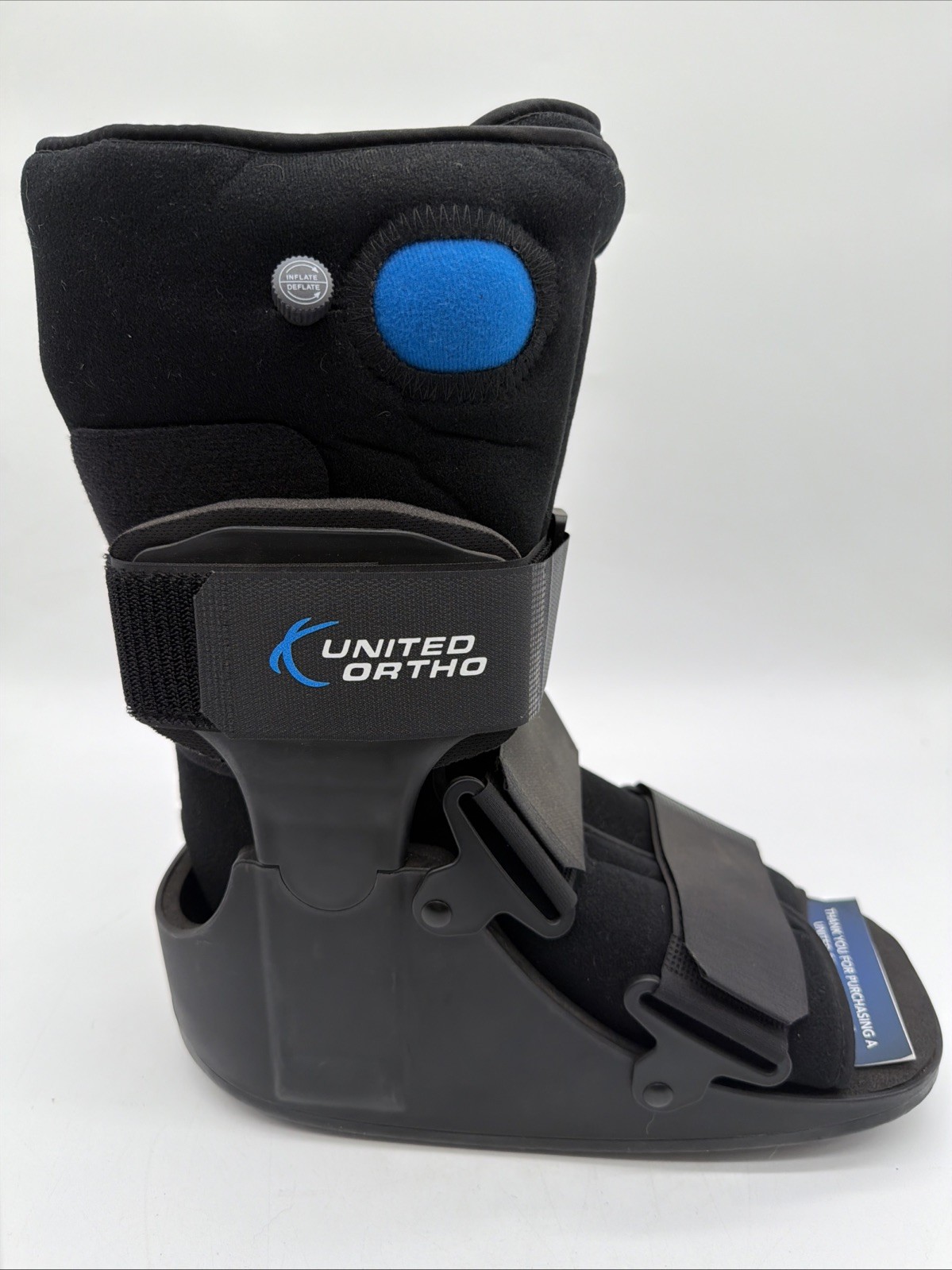 United Ortho Short Air CAM Walker Fracture Boot Medium M New Left or Right Foot