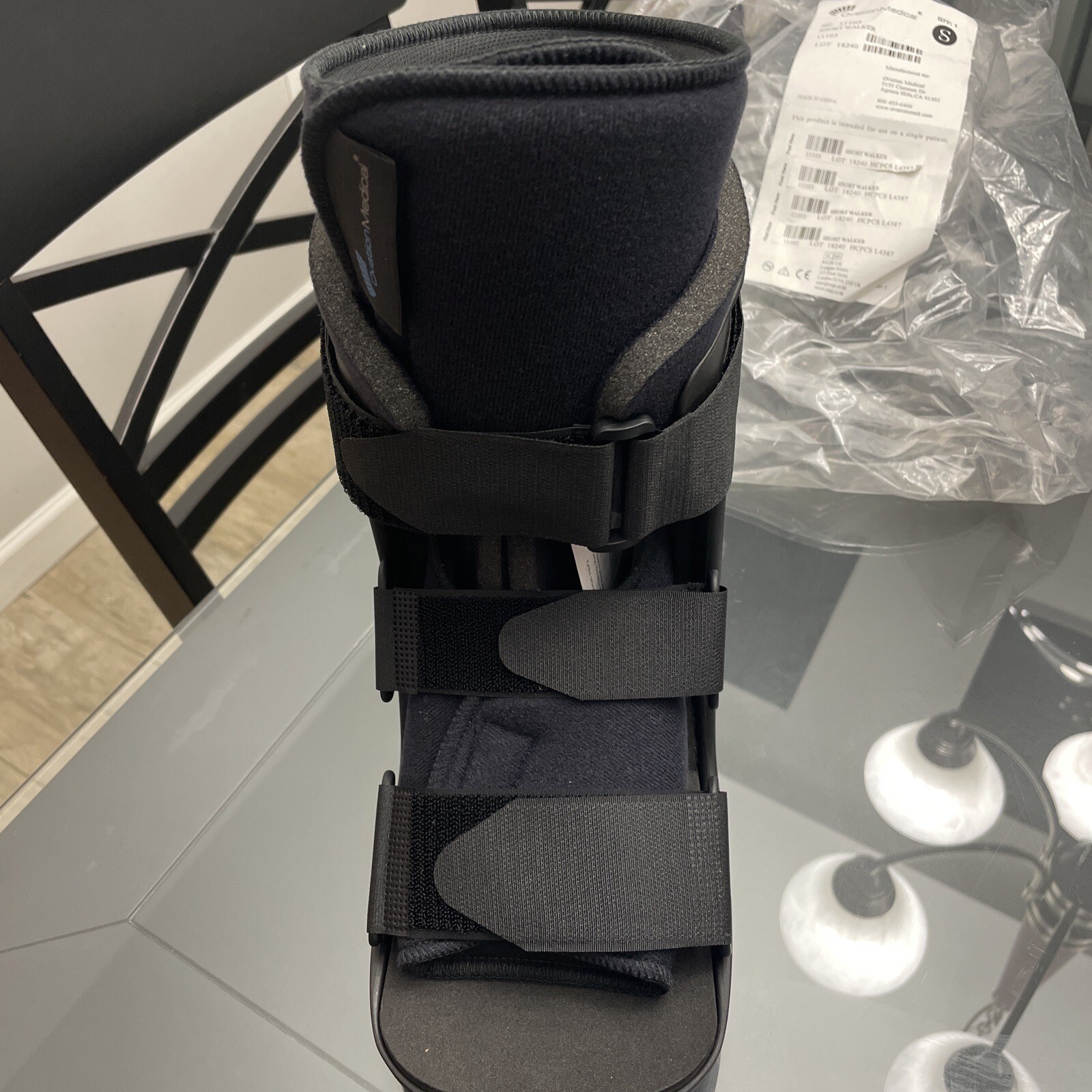 OVATION MEDICAL STANDARD SHORT WALKER GREY REF: 1103GRY SIZE: SMAL