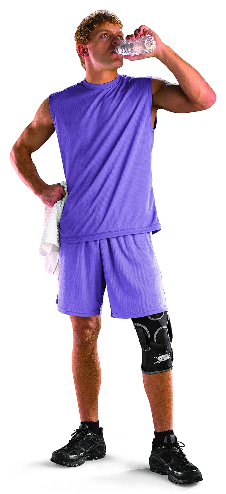 Mueller Hg80 Hinged Knee Brace, Black, Extra Large